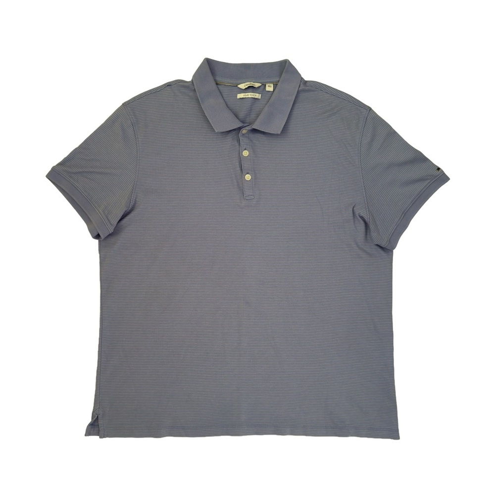 Calvin Klein Men's Polo Shirt in Gray